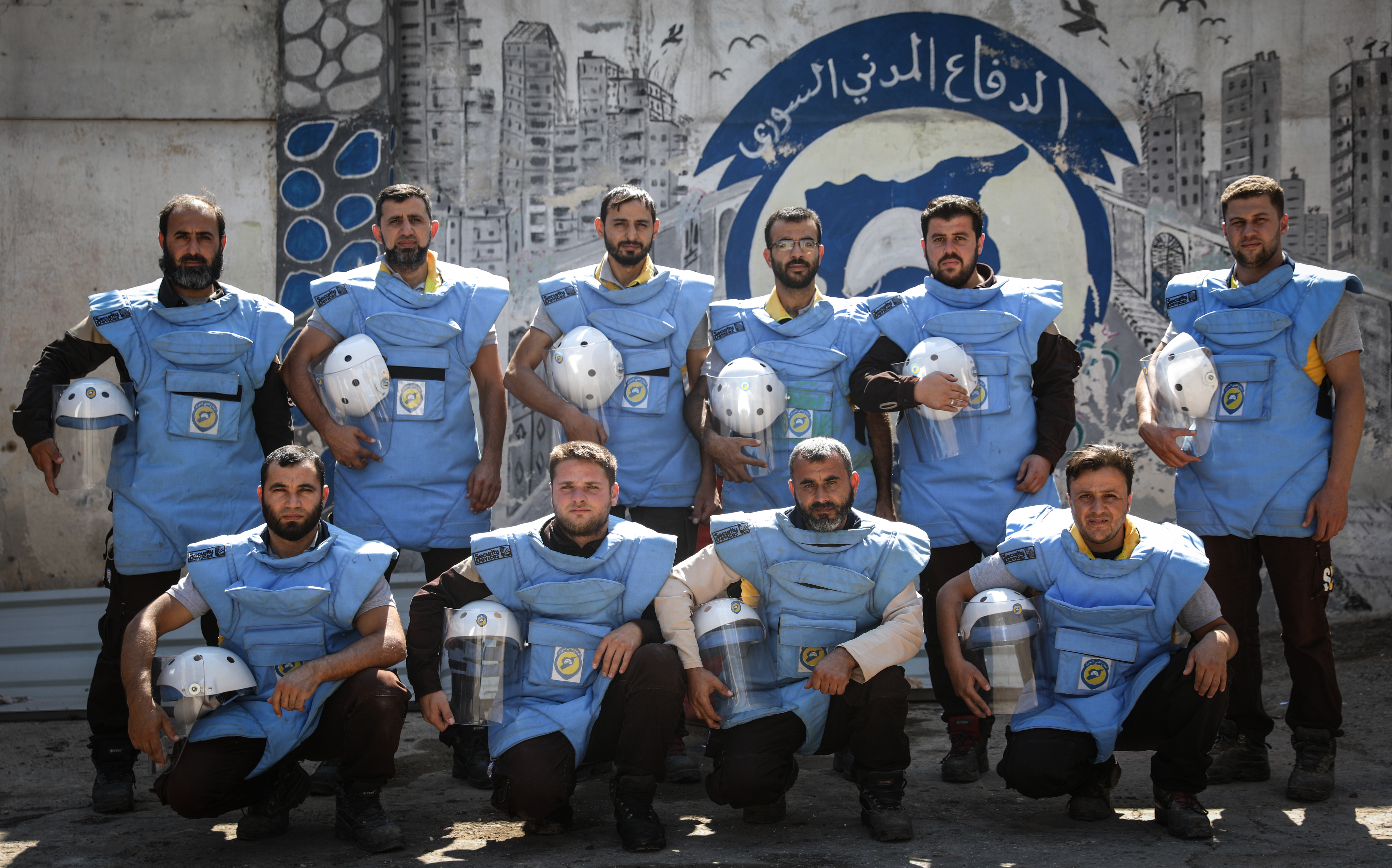 الخوذ البيضاء | برنامج إدارة مخلفات الحرب