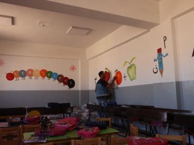 الخوذ البيضاء تطلق نشاط الإصحاح البيئي في 33 مدرسة بريفي حلب وإدلب