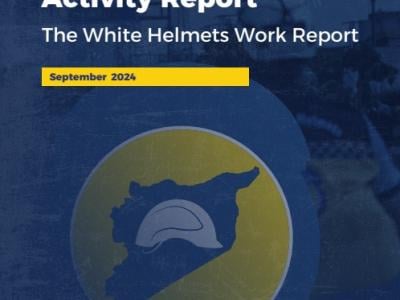 The White Helmets Monthly Activity Report September 2024