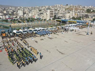 في الذكرى الثامنة...عمل إنساني حافل ينتظر مؤسسة الدفاع المدني السوري