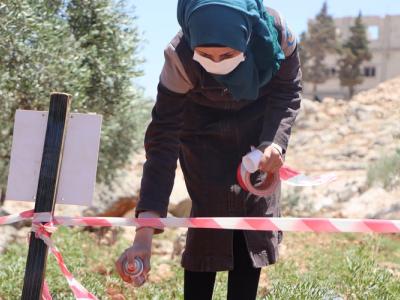 متطوعات الخوذ البيضاء في مهمة جديدة لحماية الأرواح