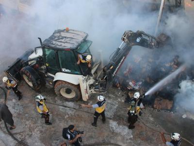 قتلى وجرحى في تصعيد خطير لقوات النظام وروسيا على شمال غربي سوريا...ومرافق حيوية تحت القصف