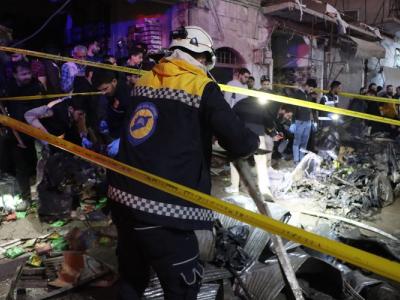 ضحايا مدنيون بينهم أطفال..بانفجار سيارة مفخخة في مدينة اعزاز