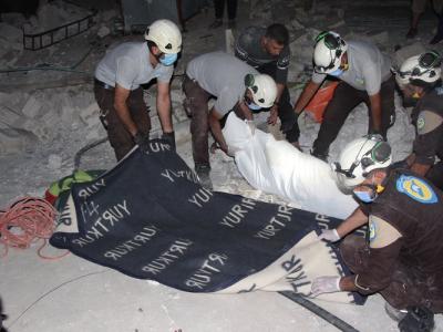 مجزرتان خلال 24 ساعة … وقذائف النظام وروسيا تحول فرح زفاف إلى بيت عزاء