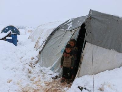 كانون الثاني شهر قاسٍ مرَّ على المدنيين شمال غربي سوريا… العواصف الثلجية ضاعفت المعاناة
