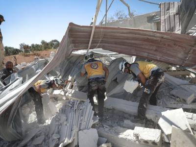 تصعيد روسي على ريف إدلب…7 قتلى بينهم طفلان بمجزرة للطيران الحربي