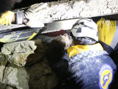 الطائرات الحربية الروسية تمارس طقوسها الإرهابية في ريف إدلب معلنة بدء عام جديد على طريقتها