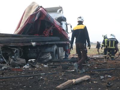 ضحايا برابع مفخخة خلال 4 أيام  في ريف حلب ... والنظام وروسيا يقصفان ريف إدلب