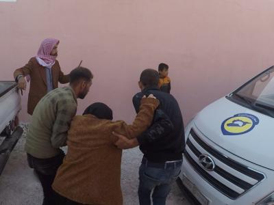 تقرير عن استجابة الدفاع المدني السوري للاشتباكات في ريف حلب