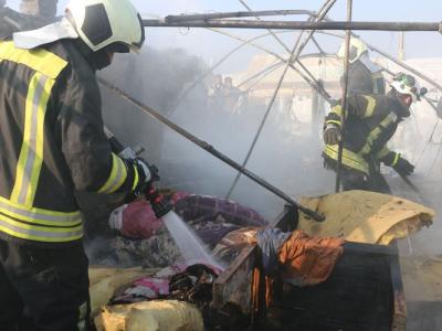 الحرائق تحصد أرواح الأطفال في مخيمات الشمال السوري