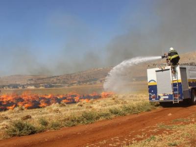 إخماد أكثر من 80 حريقاً بالأراضي الزراعية خلال شهر أيار