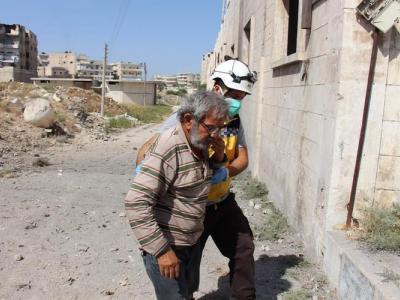 قتيلان مدنيان و 12 مصاباً بقصف مدفعي وانفجارين بريفي إدلب وحلب