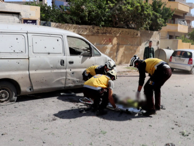 حملة تصعيد مستمرة لقوات النظام وروسيا...ثلاثة قتلى بقصف مدفعي على مدينة إدلب