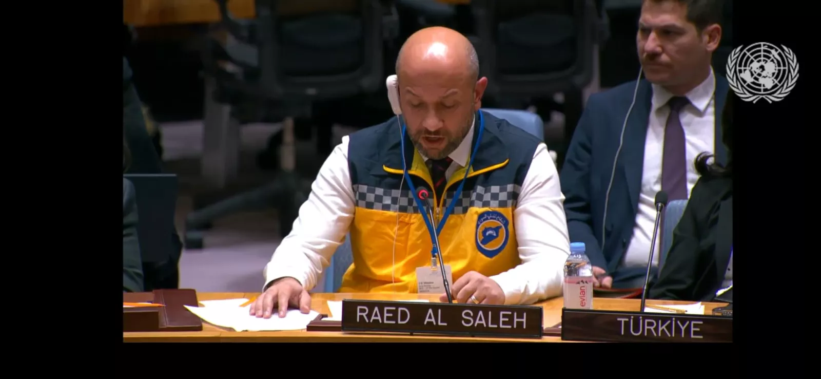 Speech by Raed Al-Saleh, Director of the Syrian Civil Defense "White Helmets", at the special session of the Security Council